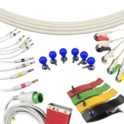 Acessórios para ECG, Cabos de ECG, Monitores Multiparãmetro